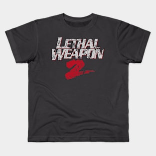 Lethal Weapon 2 Titles (weathered version) Kids T-Shirt